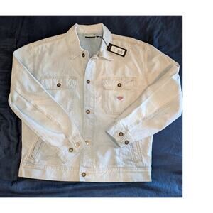 NWT! Dickies Jean Denim Jacket Size Small Men's Light Blue